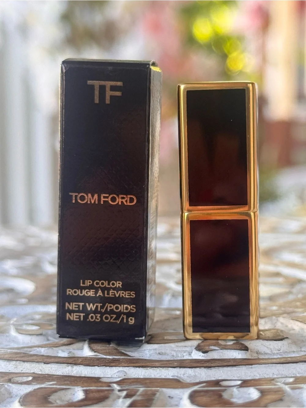 Tom Ford Lip Color 19 Runway Rose Mini Lipstick 1 g New in Box